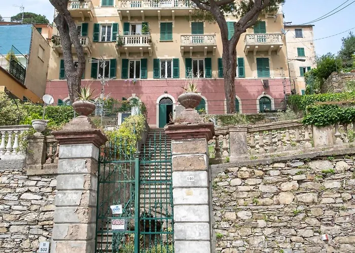 272 - Ame, Ruta Di Camogli 5 Minuti Di Auto Dal Mare *